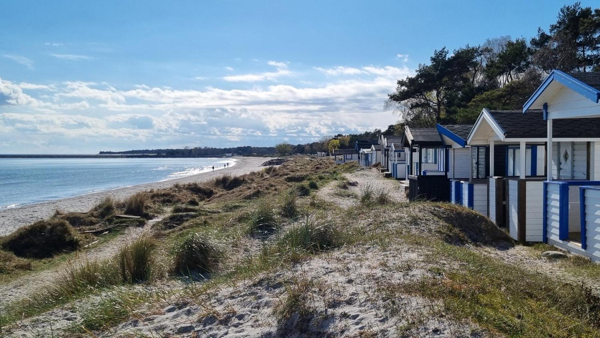 Beach-Near Cozy Cottage Hollviken Bagian luar foto